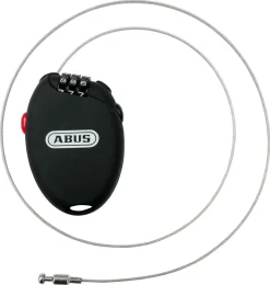 Abus Combiflex 202/202 kodehengelås med vaier på 70 cm