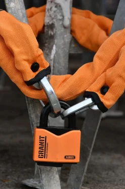 Abus hengelås Granit 37/55 oransje, klasse 3