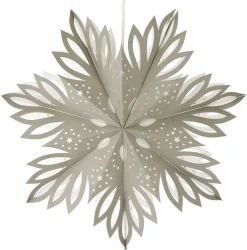 Adventsstjerne papp snøfugg 46 cm, Northlight