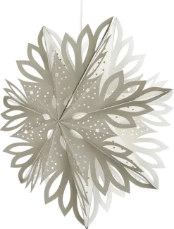 Adventsstjerne papp snøfugg 46 cm, Northlight