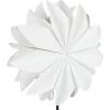 Adventsstjerne blomst papir 50 cm hvit, Northlight
