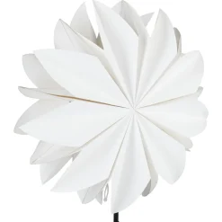 Adventsstjerne blomst papir 50 cm hvit, Northlight