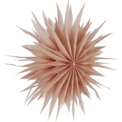 Adventsstjerne brettet papir rosa 60 cm Northlight