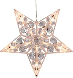 Adventsstjerne med prismer 30 cm Northlight