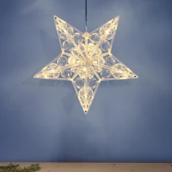 Adventsstjerne med prismer 30 cm Northlight