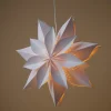 Adventsstjerne papir 50 cm hvit, Northlight
