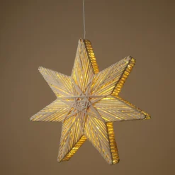 Adventsstjerne rotting metall FSC 43 cm Northlight