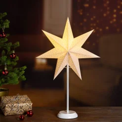 Adventstjerne med fot