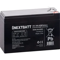 AGM-batteri 12 V