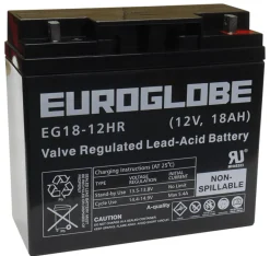 AGM-batteri 12 V, 18 Ah