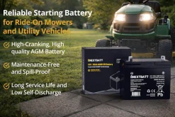 AGM-batteri 12 V, 25 Ah U1R