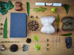 Agna Wool Art Kit filt en ugle i ull, 10 cm