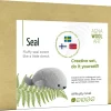 Agna Wool Art Kit ullfilting, sel, 10 cm