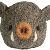 Agna Wool Art Kit ullfilting, villsvin, 10 cm