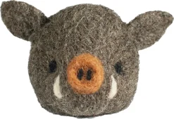 Agna Wool Art Kit ullfilting, villsvin, 10 cm