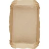 Airfryerpapir 20 x 12,5 cm engangs, 40-pakning