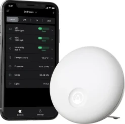 Airthings Wave Enhance innendørs luftkvalitetsmåler