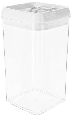 Airtight oppbevaringsboks i plast, stablebar