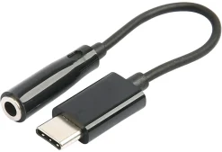 Aktiv hodetelefonadapter USB-C til 3,5 mm