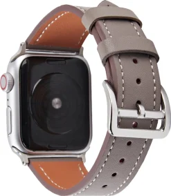 Anmiki Apple Watch klokkereim 38, 40 og 41 mm, skinnimitasjon