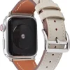 Anmiki Apple Watch klokkereim, 42, 44, 45 og 49 mm, skinnimitasjon