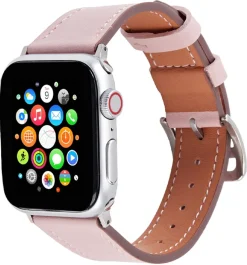 Anmiki Apple Watch klokkereim 38, 40 og 41 mm, skinnimitasjon