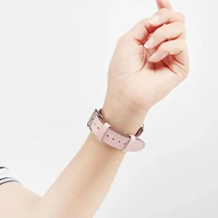 Anmiki Apple Watch klokkereim 38, 40 og 41 mm, skinnimitasjon