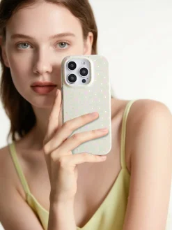 Anmiki Dots mobildeksel for iPhone 17e/16e/15/14/13