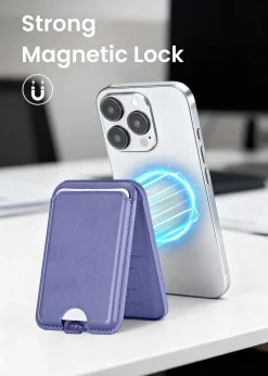 Anmiki MagSafe magnetisk kortholder med stativ
