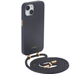 Anmiki mobildeksel med skulderreim til iPhone 13 og 14