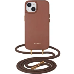Anmiki mobildeksel med skulderreim til iPhone 13 og 14