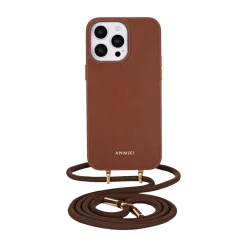Anmiki mobildeksel med skulderreim til iPhone 15 Pro
