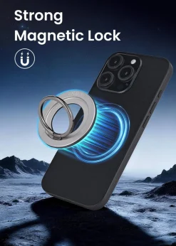 Anmiki mobilholder magnet med ring, mobilstativ
