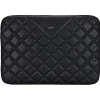 Anmiki quiltet laptopveske 14 tommer universalt svart