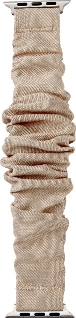 Anmiki Satin Apple Watch scrunchie klokkereim, 42, 44, 45, 46, 49 mm