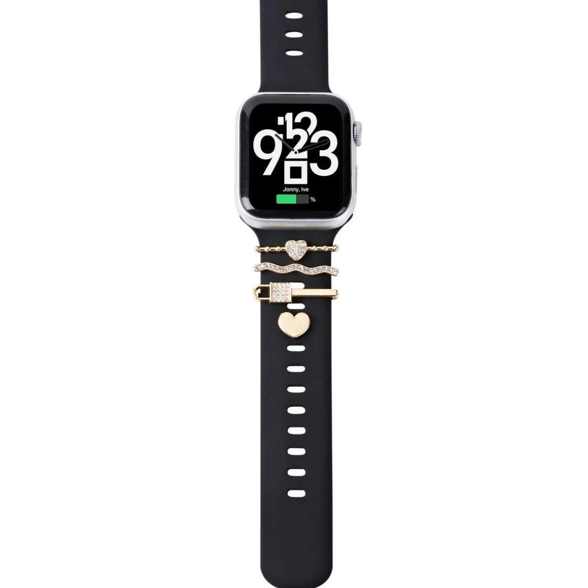 Anmiki smykkeringer til Apple Watch-armbånd, 3-pakning