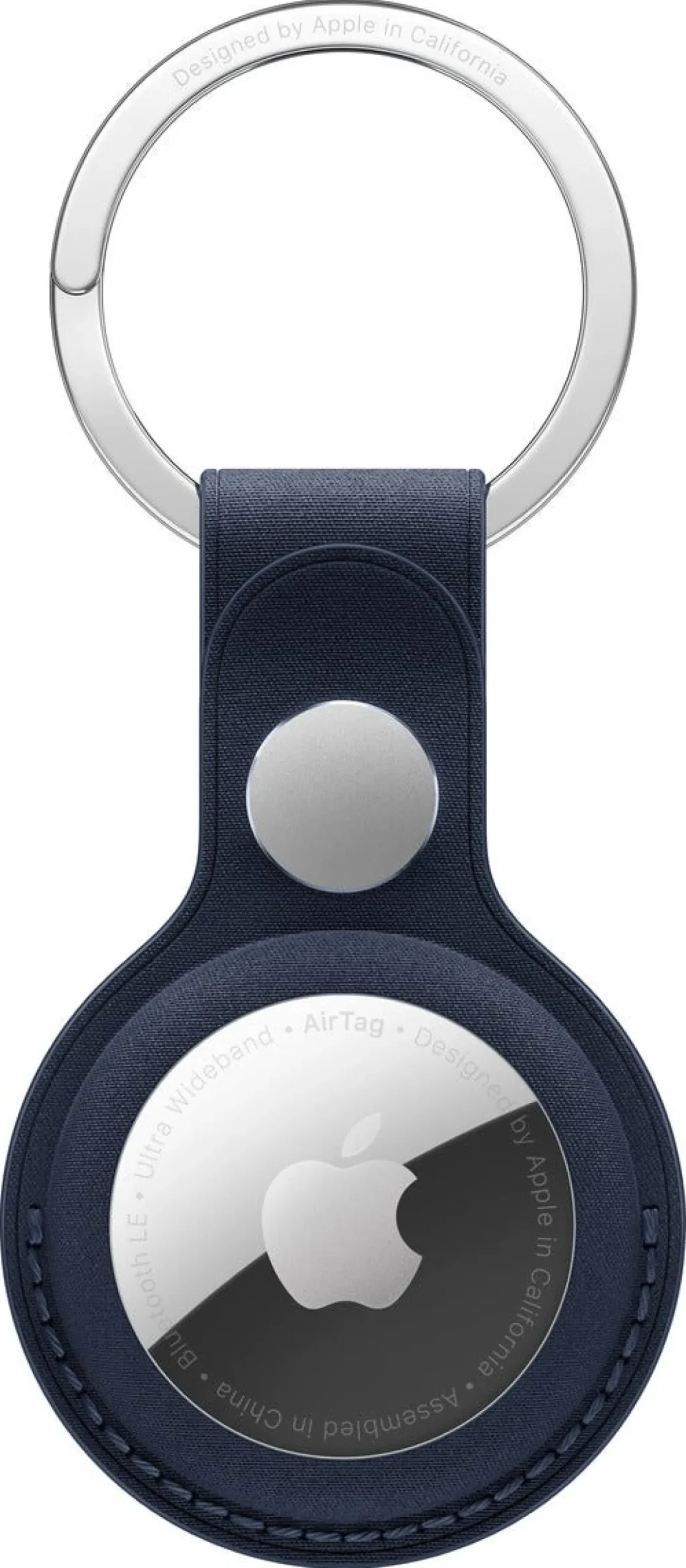 Apple AirTag FineWoven nøkkelring, Pacific Blue