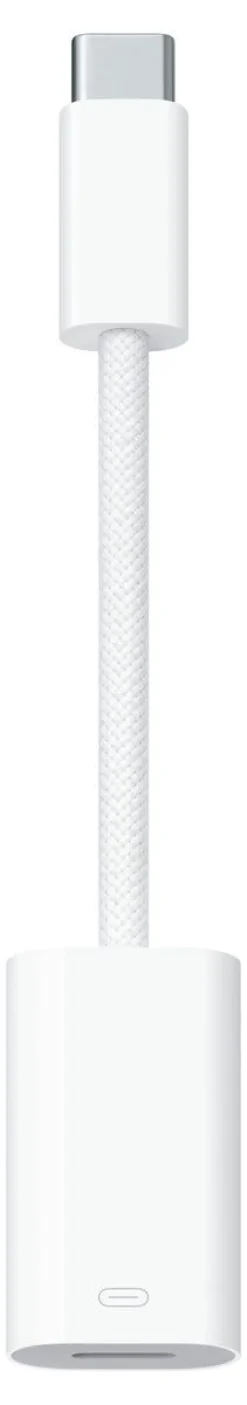 Apple USB-C-til-Lightning-adapter, hvit