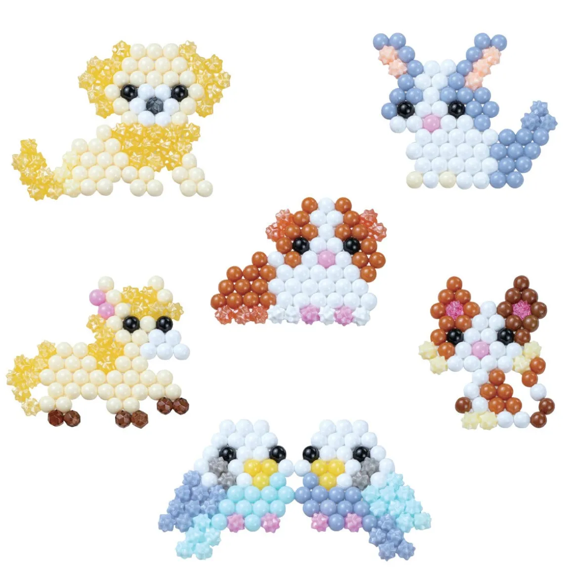 Aquabeads Pretty Pets kjæledyr, 530 vannperler, fra 4 år