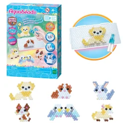 Aquabeads Pretty Pets kjæledyr, 530 vannperler, fra 4 år