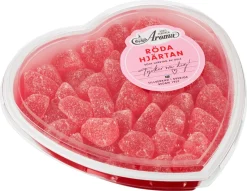 Aroma røde hjerter i gaveeske, 385 g
