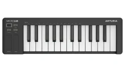 Arturia MicroLab mk3 MIDI-kontroller svart