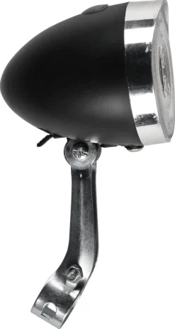 Asaklitt retro sykkellykt front LED, oppladbar