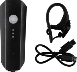 Asaklitt oppladbar sykkellykt, 550 lumen