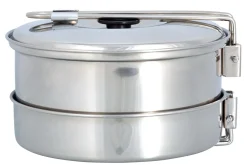 Asaklitt rustfrie kokekar, sett 6 deler