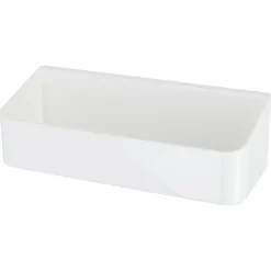 Baderomshylle selvklebende 24 x 9,5 x 7,6 cm, hvit