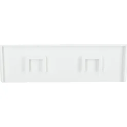 Baderomshylle selvklebende 24 x 9,5 x 7,6 cm, hvit