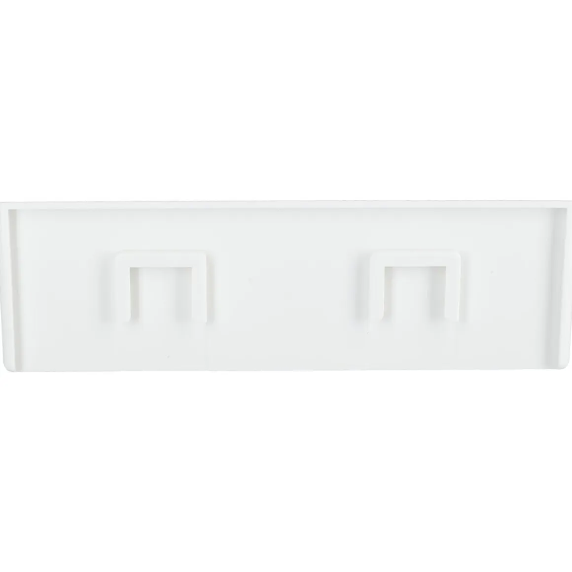 Baderomshylle selvklebende 24 x 9,5 x 7,6 cm, hvit