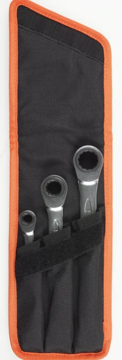 Bahco skrallenøkler, 3 deler