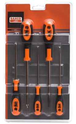 Bahco skrutrekkersett, 5 deler